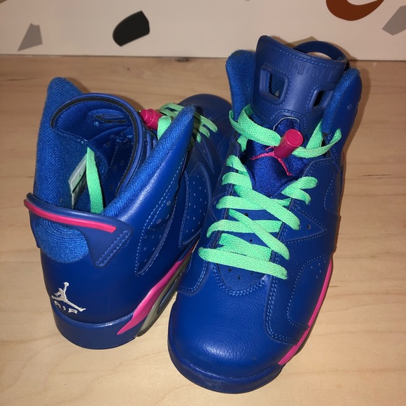 Jordan 6 Retro Game Royal - Nicki Minaj Anaconda - Picture 1 of 3